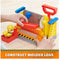 Rubble & Crew - Rubble's Werkplaats-speelset - met Rubble-figuurtje en 85 g Kinetic Build-It speelzand - PAW Patrol speelgoed