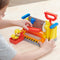 Rubble & Crew - Rubble's Werkplaats-speelset - met Rubble-figuurtje en 85 g Kinetic Build-It speelzand - PAW Patrol speelgoed