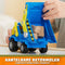Rubble & Crew - Wheeler’s Kiepwagen met speelfiguur en beweegbare onderdelen - PAW Patrol speelgoed
