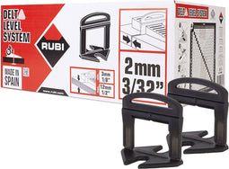 Rubi Levelling Clips 2 mm 2400 stuks- tegeldikte 3-13 mm