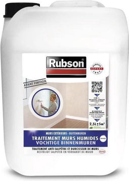 RUBSON Waterdichtende behandelingswanden Natte binnenkant kleurloos 2,5 L