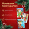 Rubye® Diamond Painting Kerstkaarten - Diamond Painting Volwassenen - Met Enveloppen – Kerst – 8 Stuks