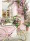 Rubye® Diamond Painting Volwassenen - Diamond Painting Kinderen - Diamond Painting Pakket Volledig - Bloemen Fiets - 30x40cm