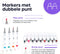 Rubye® Markeerstiften - Dual-Tip Markers - Twinmarkers - Alcohol Markers - Kleurstiften - Stiften voor Volwassenen - Etui - 80 Stuks