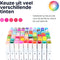 Rubye® Markeerstiften - Dual-Tip Markers - Twinmarkers - Alcohol Markers - Kleurstiften - Stiften voor Volwassenen - Etui - 80 Stuks