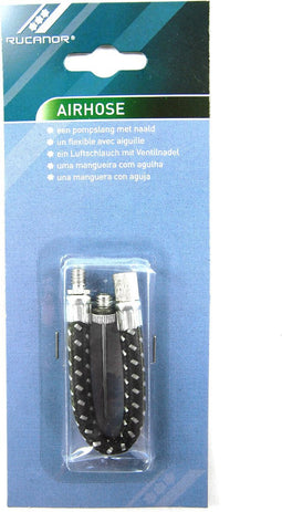 Rucanor - Airhose - Naald Met Pompslang - One Size - Silver/Black