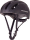 Rucanor City Flow Fietshelm (EN 1078) - Verstelbaar met Draaiknop - Lichtgewicht - Maat L 58-61 cm - Zwart - Fietshelm - Skatehelm