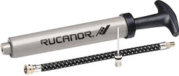 Rucanor - Double Action Pump - Ballenpomp Rucanor - One Size - Silver/Black
