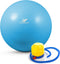 Rucanor Fitnessbal 55 Cm Lichtblauw