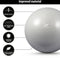 Rucanor Fitnessbal 65 Cm Grijs
