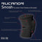 Rucanor Kniebeschermers Smash Zwart Maat M