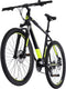 Rucanor Lux - Mountainbike - 27,5 Inch - Zwart/Geel - 24 Versnellingen - Hydraulische Schijfrem