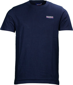 Rucanor Raffi Basic Shirt Ronde Hals Heren Donkerblauw Maat L