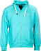 Rucanor Sky Sweatvest Hooded Unbrushed Heren Aqua Maat M