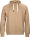 Rucanor Sky Sweatvest Hooded Unbrushed Heren Beige Maat M