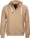 Rucanor Sky Sweatvest Hooded Unbrushed Heren Beige Maat Xxl