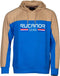 Rucanor Trevor Sweater Hoodie - Heren - Blauw/Beige - Maat XL