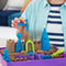 Kinetic Sand - Zandkasteel-speelset met 1,13 kg origineel kinetisch zand inclusief vormen en gereedschap - Sensorisch speelgoed