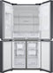 Samsung RF48A401EB4 - Vrijstaand - Frans deur - Antraciet