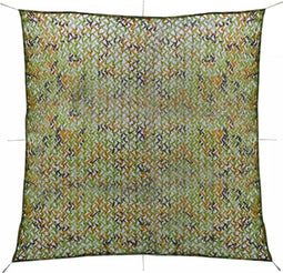 vidaXL - Camouflagenet - met - opbergzak - 3x3 - m