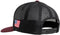 Dark Seas Cap - Solitude Hat - Maroon - One Size - Trucker Cap - Pet Heren - Petten
