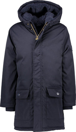 SevenOneSeven Jamie - Jongens Jas - Parka met capuchon en bedrukte voering - Maat 98/104