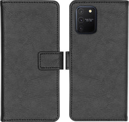 iMoshion Hoesje Geschikt voor Samsung Galaxy S10 Lite Hoesje Met Pasjeshouder - iMoshion Luxe Bookcase - Zwart