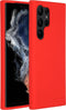 Accezz Samsung Galaxy S23 Ultra - Liquid Silicone Backcover - Schokabsorberend - Rood
