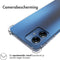 iMoshion Hoesje Geschikt voor Motorola Moto G14 Hoesje Siliconen - iMoshion Shockproof Case - Transparant