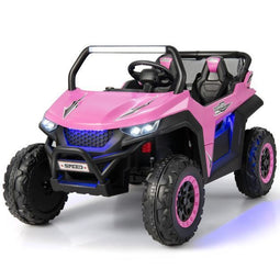 Coast 2 - Zits Kinderauto - 2-zits ontwerp - Roze - 118 x 74 x 71 cm
