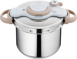 SEB Roestvrijstalen snelkookpan, 9 L snelkookpan, Inductie, 5-puntsveiligheid, Made in France, Clipso Minut Eco Respect P4624970