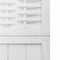 vidaXL - Kamerscherm - met - 3 - panelen - massief - paulowniahout - wit