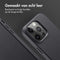 Accezz MagSafe Leather Backcover - iPhone 14 Pro - Echt leer met verhoogde randen - Zwart