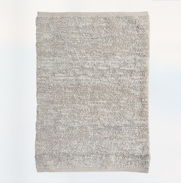 Rug Cotton Jute S, Off White White / Jute / cotton