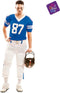 Rugby Kostuum Blauw Heren - Maat M/L