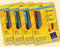 Rugetiket Avery smal 39x192mm zelfklevend wit | 5 stuks