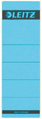 Rugetiket Leitz breed/kort 62x192mm zelfklevend blauw | 10 stuks