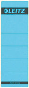 Rugetiket Leitz breed/kort 62x192mm zelfklevend blauw | 10 stuks