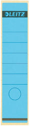 Rugetiket Leitz breed/lang 62x285mm zelfklevend blauw | 10 stuks