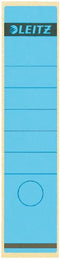 Rugetiket Leitz breed/lang 62x285mm zelfklevend blauw | 10 stuks
