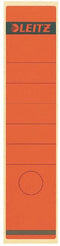 Rugetiket Leitz breed/lang 62x285mm zelfklevend rood | 10 stuks