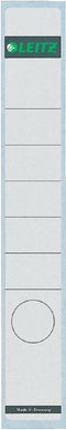 Rugetiket Leitz smal/lang 39x285mm zelfklevend wit | 10 stuks