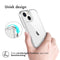 Rugged Air Case voor de iPhone 13 Mini - Transparant