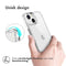 Rugged Air Case voor de iPhone 14 - Transparant