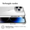 Rugged Air Case voor de iPhone 15 Pro - Transparant