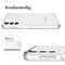 Rugged Air Case voor de Samsung Galaxy A14 (5G) - Transparant