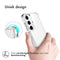 Rugged Air Case voor de Samsung Galaxy S24 - Clear