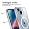 Rugged Air MagSafe Case voor de iPhone 15 Plus - Transparant