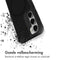 Rugged Hybrid Carbon Case met MagSafe voor de Samsung Galaxy S23 - Zwart