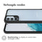 Rugged Hybrid Case voor de Samsung Galaxy A34 (5G) - Zwart / Transparant